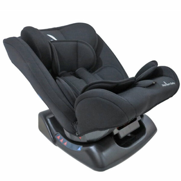 Asiento para Auto Zeus Negro perfil