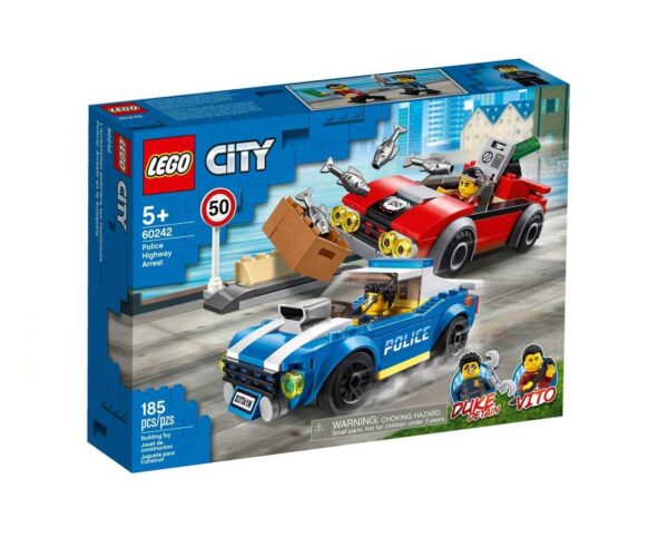 LEGO CITY POLICE HIGHWAY ARREST