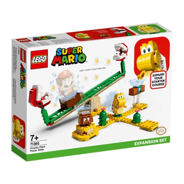 LEGO SUPER MARIO PIRANHA PLANT POWER SLIDE