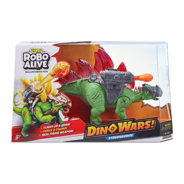 ZURU ROBO ALIVE DINOWARS STEGASAURUS