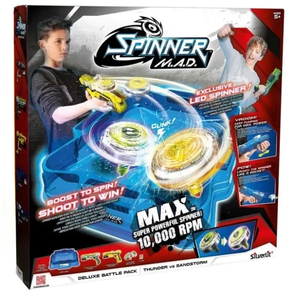 SPINNER MAD DELUXE BATTLE PACK