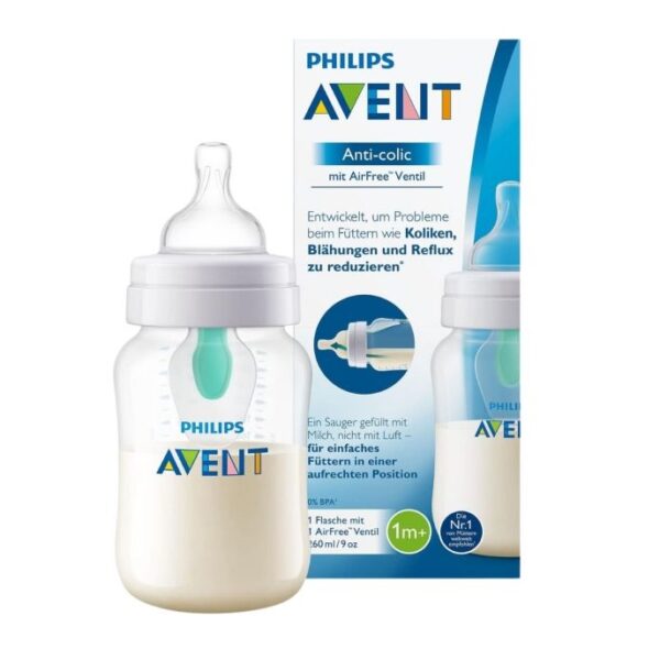 BIBERON ANTICOLICO PHILIPS AVENT DE 260 ML