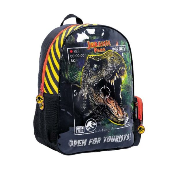 MOCHILA JURASSIC WORLD DE ESPALDA