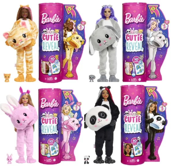 BARBIE CUTIE REVEAL TEMATICA DE ANIMALES