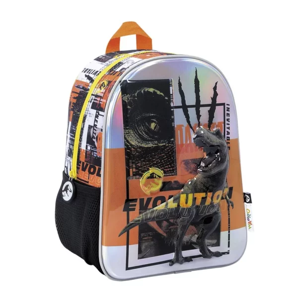 MOCHILA JURASSIC WORLD DE ESPALDA