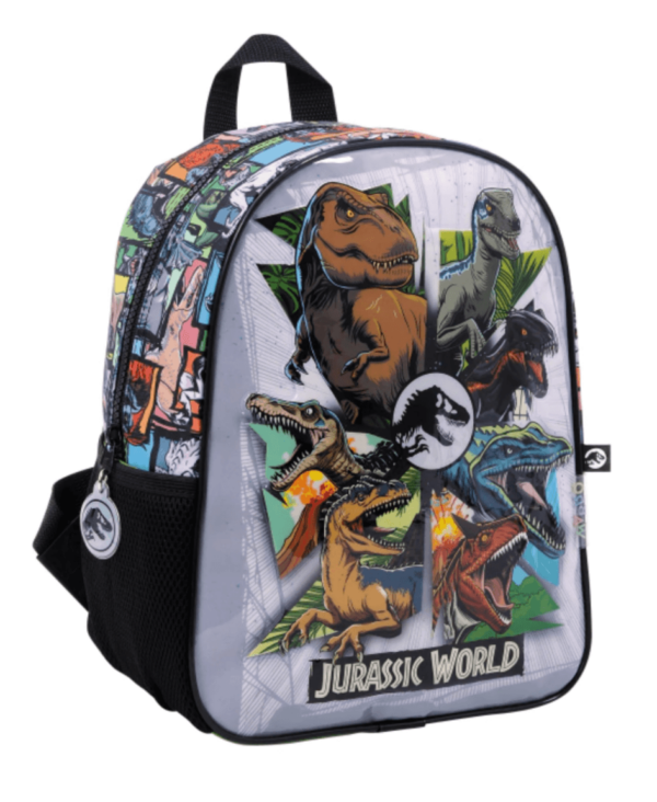 MOCHILA JURASSIC WORLD DE ESPALDA