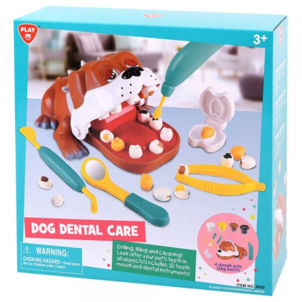 SET DE PLASTILINA CENTRO DENTAL DE MASCOTAS