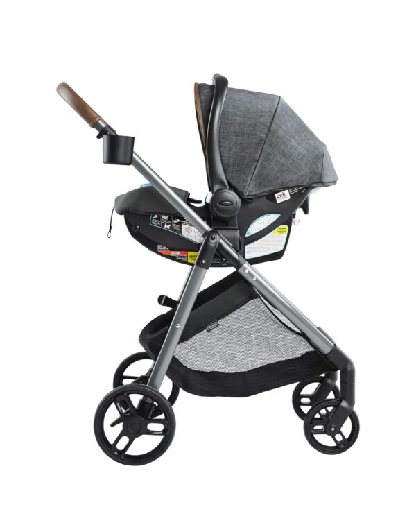 Carrito De Paseo Graco Travel System Modes Trio Con Baby Seat Hemlock