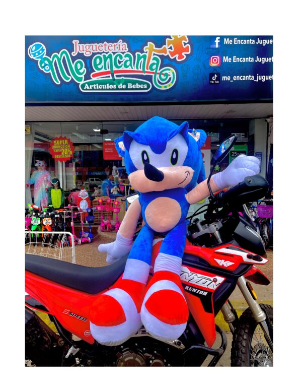 PELUCHE SONIC DE 120 CM