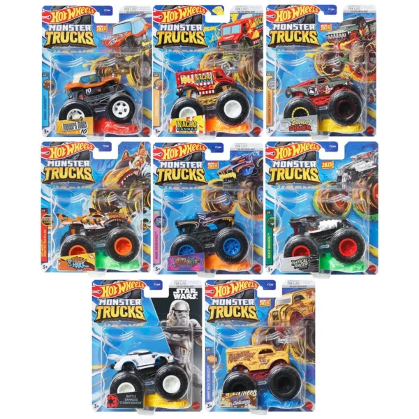 HOTWHEELS MONSTER TRUCKS SURTIDOS