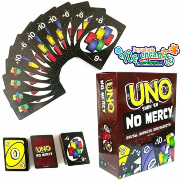 JUEGO DE CARTAS UNO SHOE'EM NO MERCY