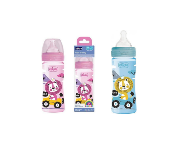 Biberón de 250 ml Chicco.