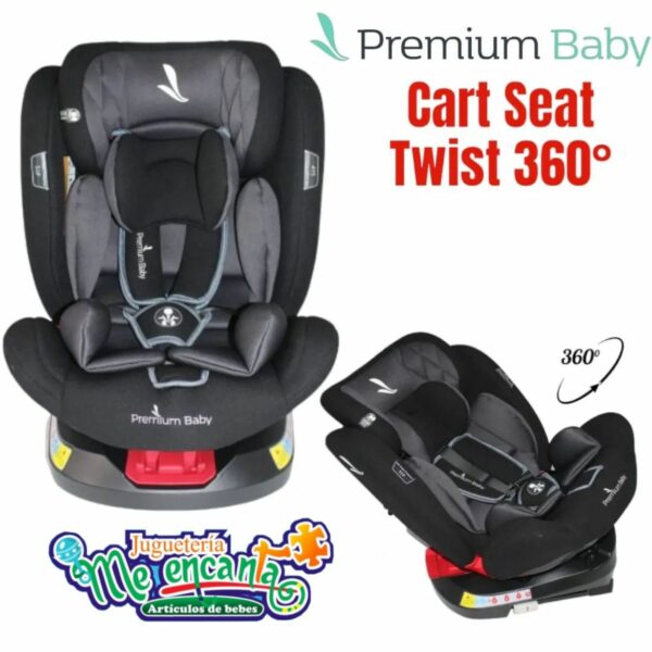 ASIENTO PARA AUTO PREMIUM BABY TWIST 360º