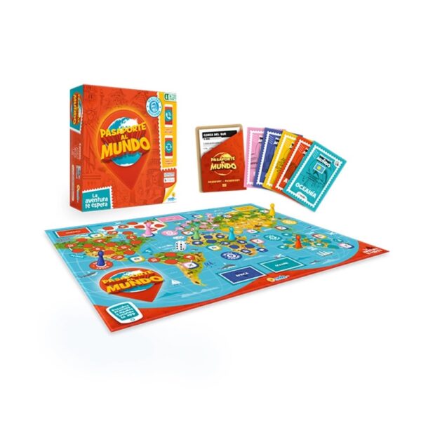 JUEGO DE MESA PASAPORTE AL MUNDO RONDA