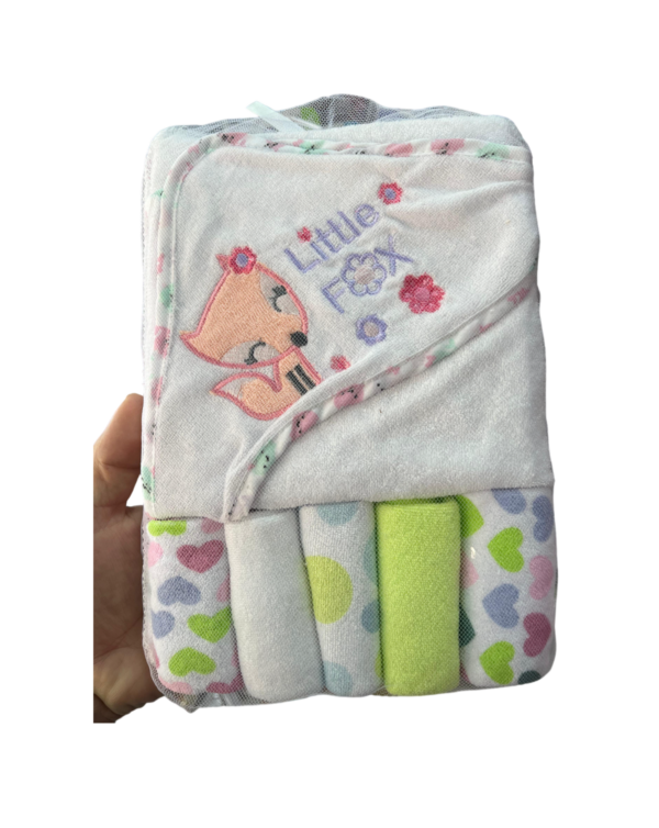 JUEGO DE TOALLA PARA BEBE