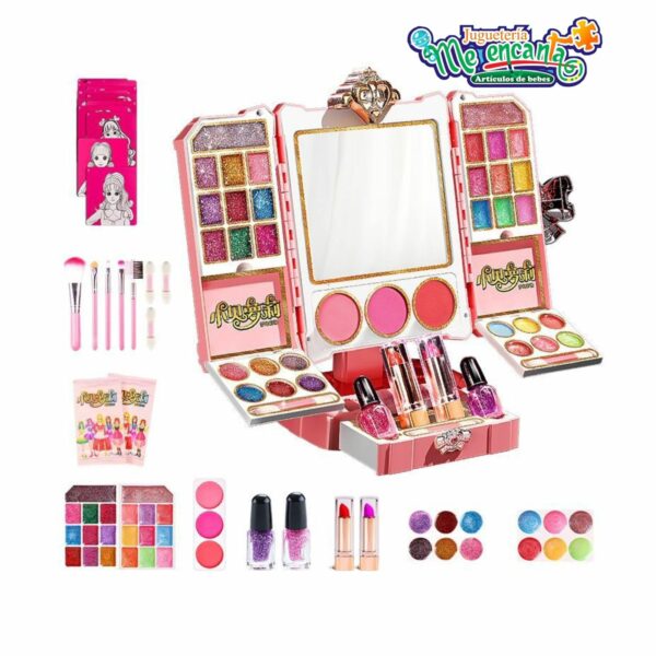 KIT DE MAQUILLAJE EN CAJA CUTE BEAUTY