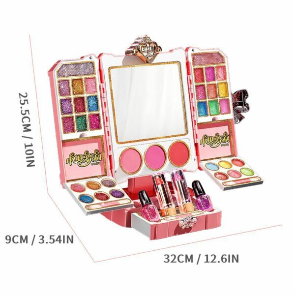 KIT DE MAQUILLAJE EN CAJA CUTE BEAUTY