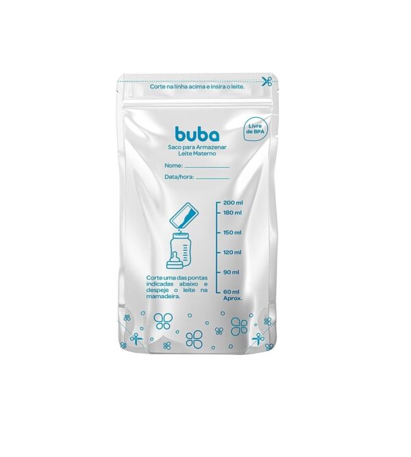 BOLSA DE ALMACENAMIENTO DE LECHE MATERNA BUBA