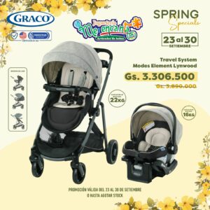 CARRITO DE PASEO GRACO TRAVEL SYSTEM MODES ELEMENT LYNWOOD