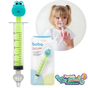 KIT LAVADOR NASAL JERINGA PUNTA DE SILICONA
