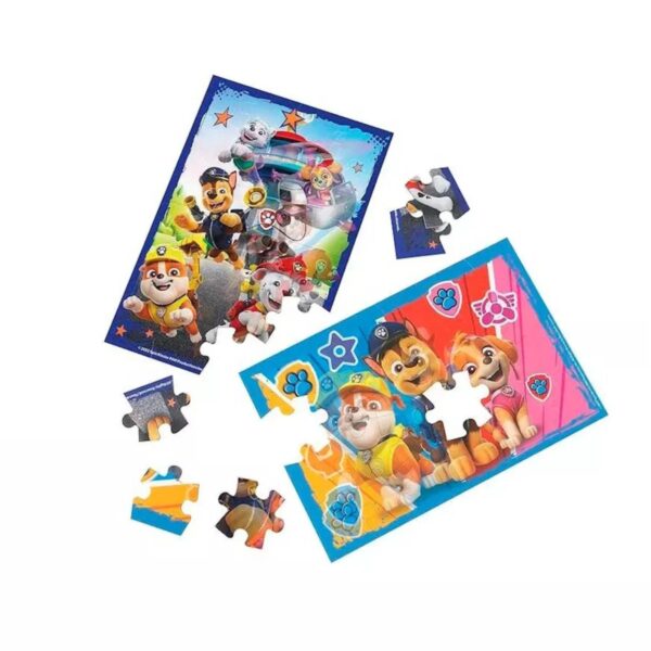 SET 2 ROMPECABEZAS LENTICULARES PAW PATROL