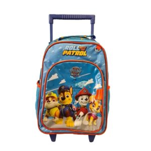 MOCHILA PAW PATROL CON RUEDITAS