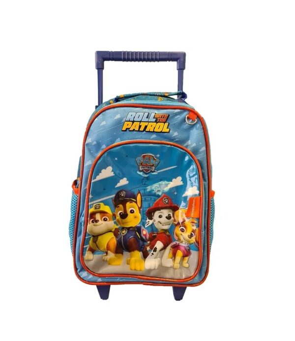 MOCHILA PAW PATROL CON RUEDITAS