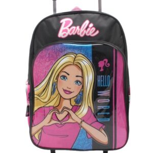 MOCHILA BARBIE CON RUEDITAS Y ESPALDA