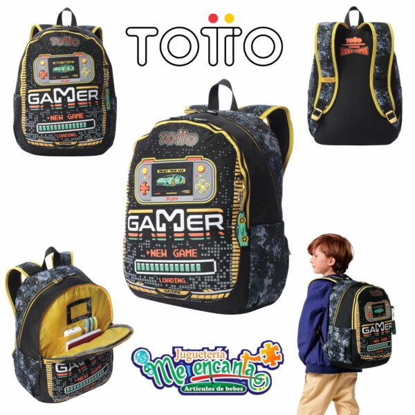 MOCHILA TOTTO MORRAL GAME