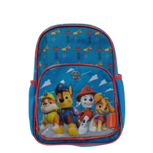 MOCHILA PAW PATROL DE ESPALDA