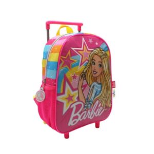 MOCHILA BARBIE ESTRELLAS CON RUEDITAS DE ESPALDA