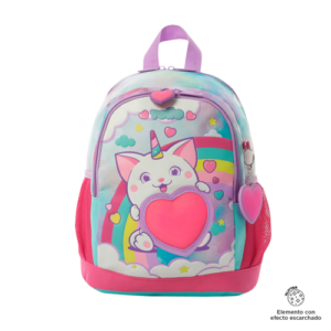 MOCHILA TOTTO SWEETY HEART DE ESPALDA M