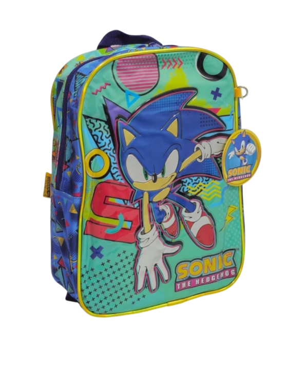 MOCHILA SONIC DE ESPALDA