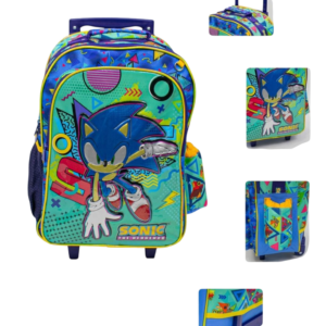 MOCHILA SONIC CON RUEDITA