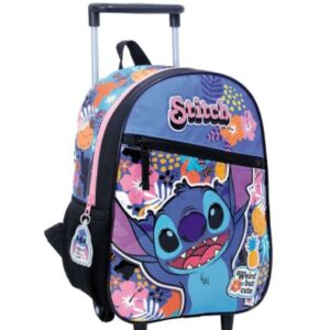 MOCHILA STITCH CON RUEDITAS Y DE ESPALDA