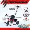 TRICICLO GUIADOR ROJO