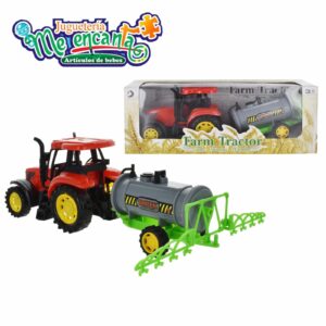 TRACTOR CON FUMIGADOR DE JUGUETE