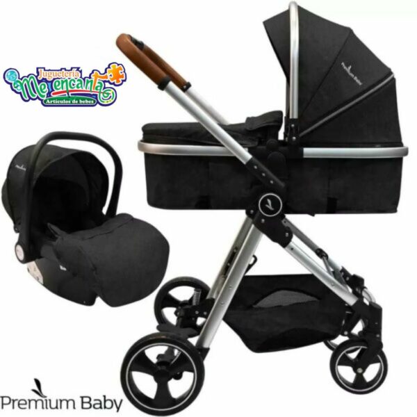 Carrito con Baby Seat y Base para el auto Premium Baby