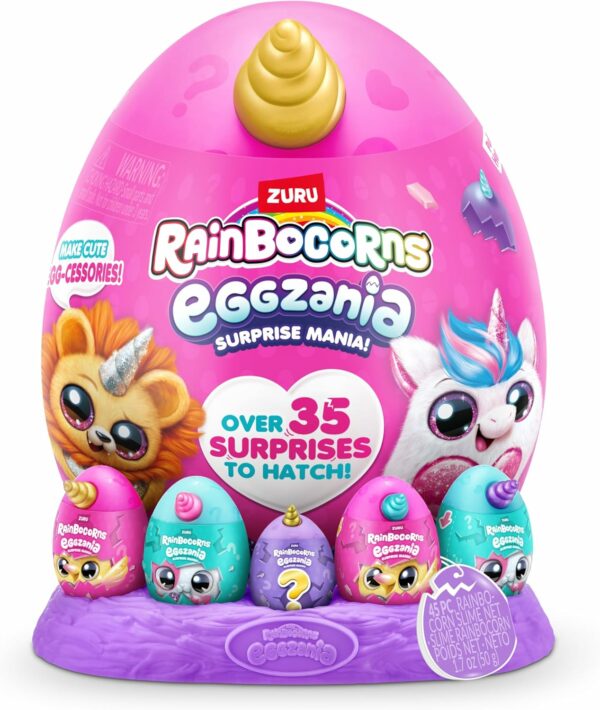 Huevo Rainbocorns Eggzania Surprise Mania