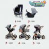 Carrito con Baby Seat y Base para el auto Premium Baby - Imagen 2