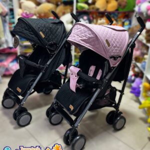 Carrito Paseo Baby Craft Negro y Rosa