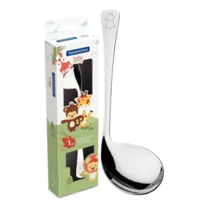 Cuchara Curva Infantil de Acero Inoxidable Tramontina