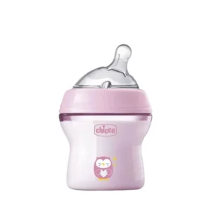 Biberón Chicco Natural Feeling Rosa 0 meses + 150 ml