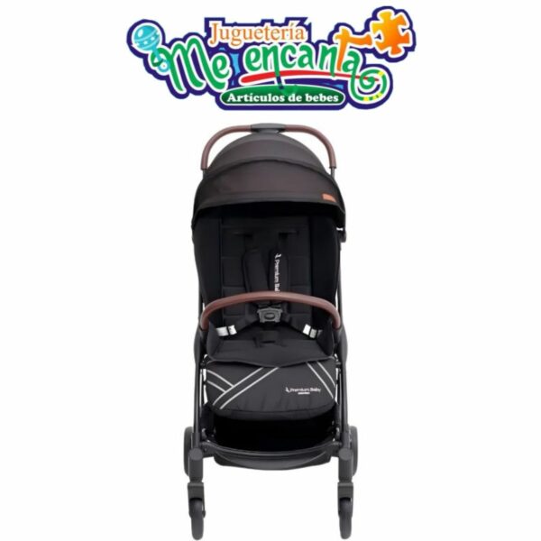 Carrito de Paseo Premium Baby Negro - Imagen 4