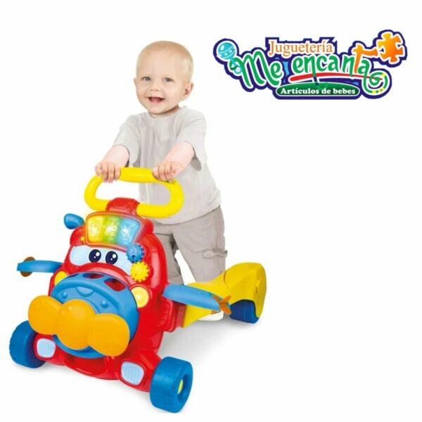 Winfun Junior Jet 2 en 1 Paseo a Pie hasta el Suelo, Edades de 6 a 36 Meses - Imagen 3