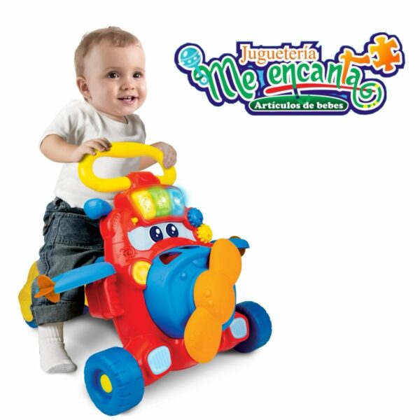 Winfun Junior Jet 2 en 1 Paseo a Pie hasta el Suelo, Edades de 6 a 36 Meses - Imagen 2