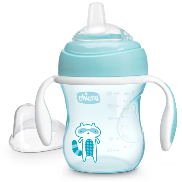 VASO DE TRANSICION CHICCO ROSA 200 ML - Imagen 2