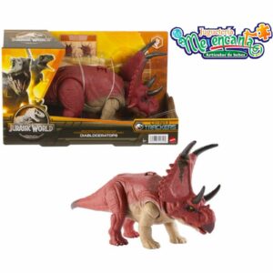 Figura de acción de Diabloceratops de Jurassic World Dino Trackers