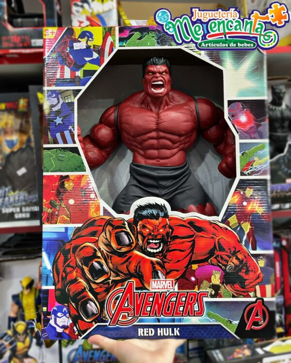 Muñeco Hulk Rojo Marvel 50cm