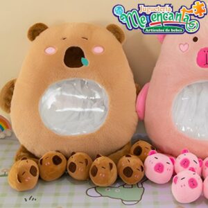 Almohada de Peluche de Capybara Súper Suave para Bebés